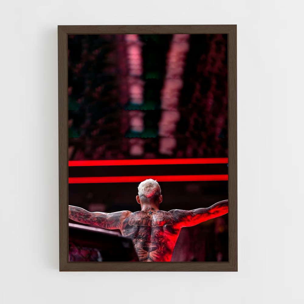 Poster La Voix de Champion – affiche MMA (vue 5)